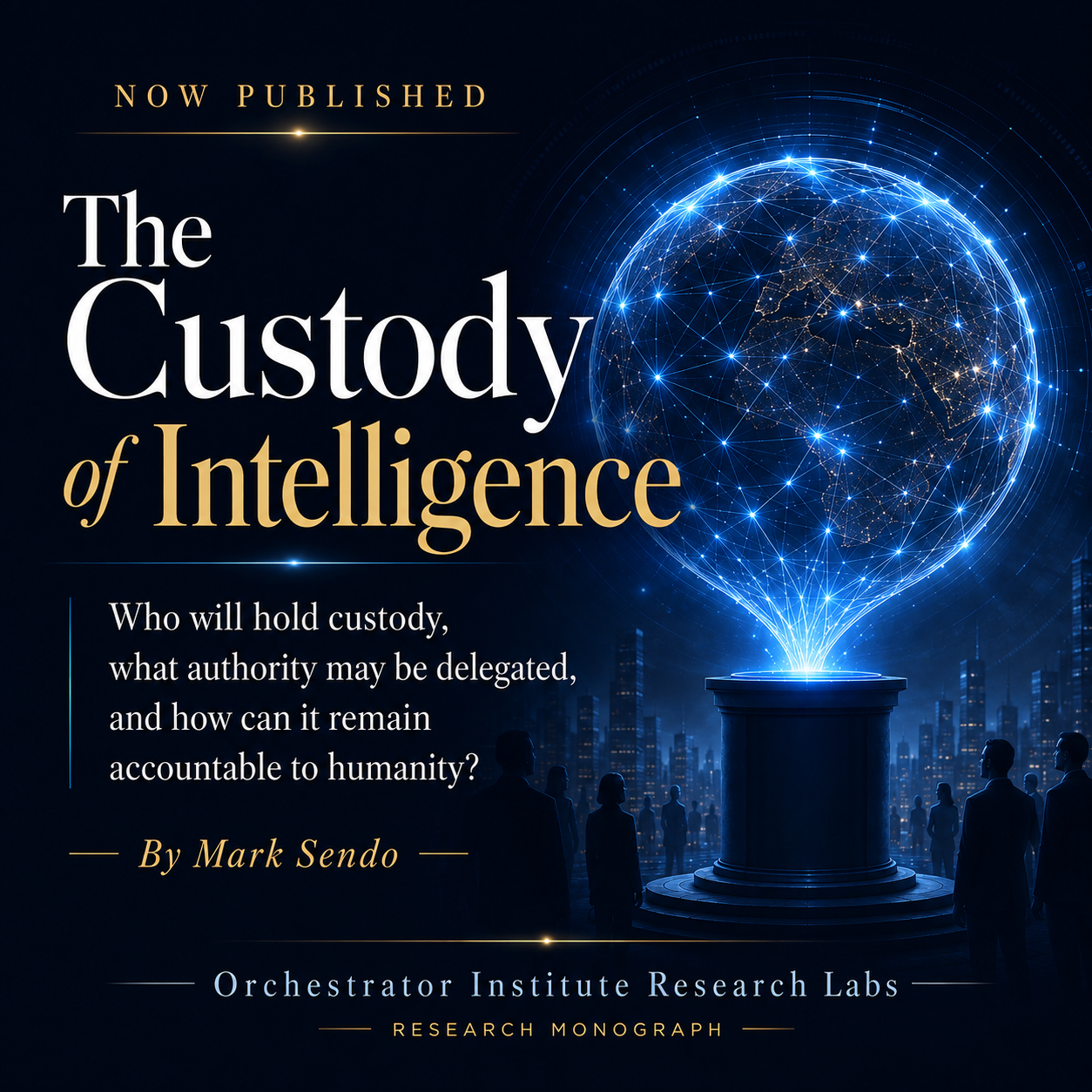 The Custody of Intelligence thesis artwork